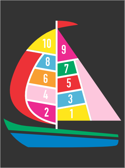 Campana barca a vela